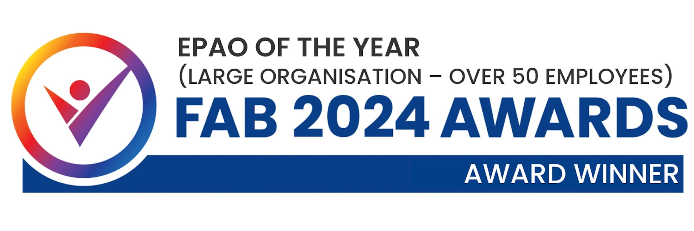 EPAO of the year - FAB 2024 award winner
